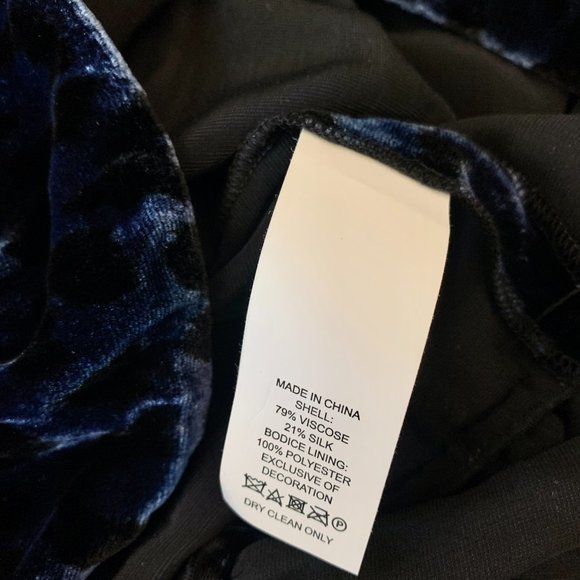 NWT Kate Spade Leopard Print Velvet Lace Dress size 14 - Picture 7 of 7